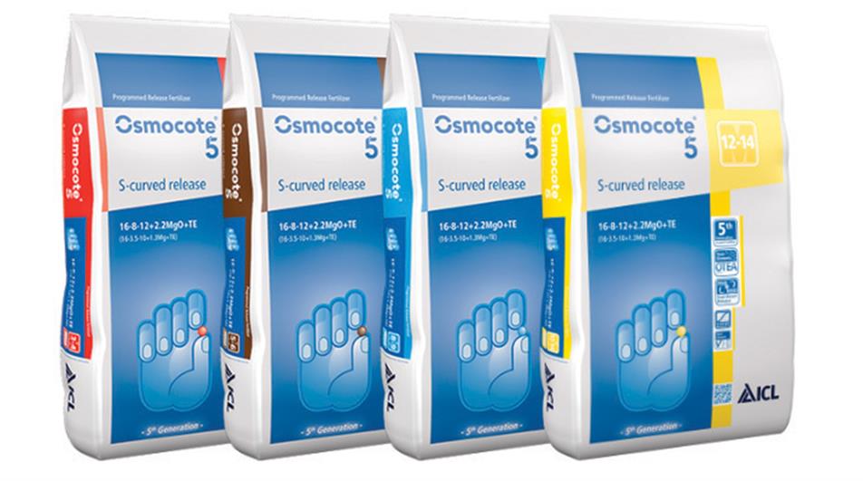 Osmocote 5 for efficient nutrient release - credit: ICL